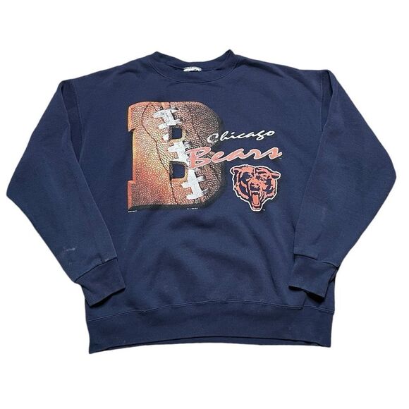Vintage 1995 Chicago Bears NFL Crewneck Sweatshirt Size XL - Picture 1 of 9